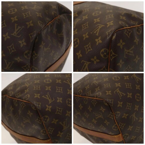 LOUIS VUITTON Monogram Keepall Bandouliere 55 Boston Bag M41414 LV Auth 132834 - Picture 16 of 16